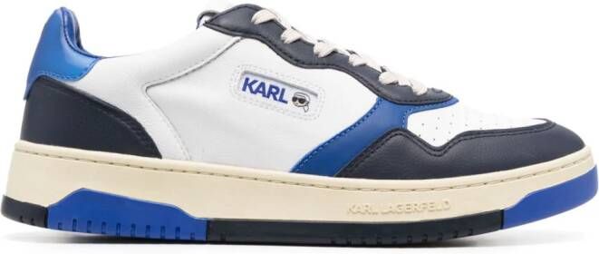 Karl Lagerfeld Ikonik Karl sneakers met vlakken Wit
