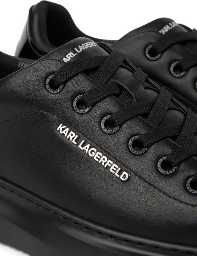 Karl Lagerfeld Jeans Ikon NFT Kore leren sneakers Zwart - Foto 2