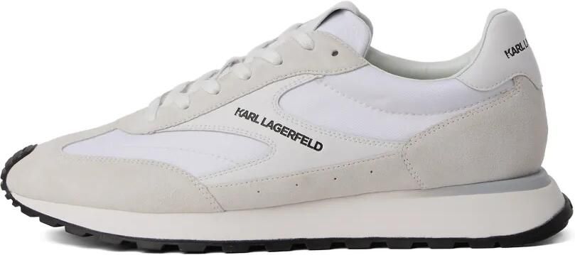 Karl Lagerfeld Jeans Kairo sneakers met vlakken Beige