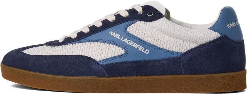 Karl Lagerfeld Jeans Kandidate sneakers met vlakken Blauw