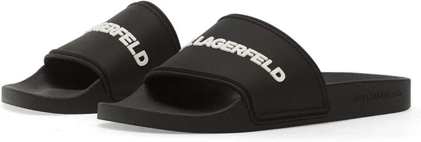 Karl Lagerfeld Jeans Kondo Ii Long slippers met logo-print Zwart - Foto 4