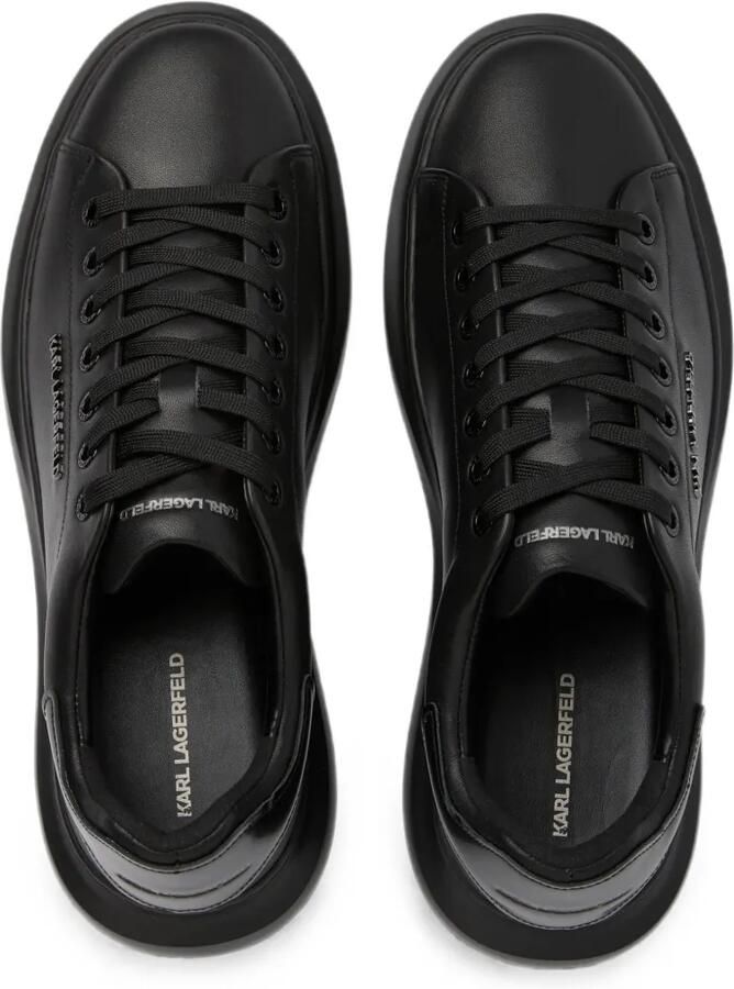 Karl Lagerfeld Jeans Kore leren sneakers Zwart - Foto 3