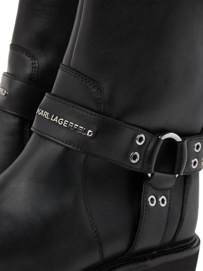 Karl Lagerfeld Jeans Sadie laarzen met studs Zwart - Foto 4