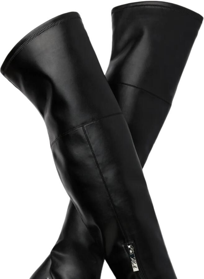 Karl Lagerfeld Jeans Waverly overknee laarzen Zwart - Foto 3