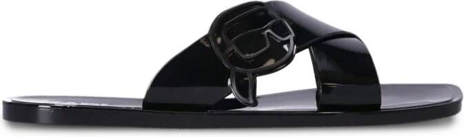 Karl Lagerfeld Jelly III NFT Kross slippers Zwart