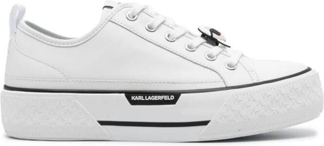 Karl Lagerfeld Kampus Max III high-top sneakers Wit