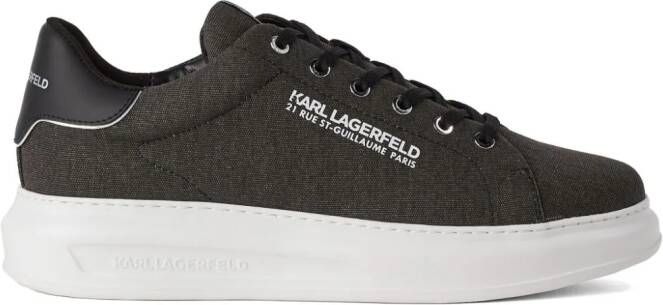 Karl Lagerfeld Kapri sneakers met logoprint Zwart