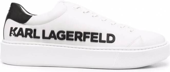 Karl Lagerfeld Karl Injekt low-top sneakers Wit