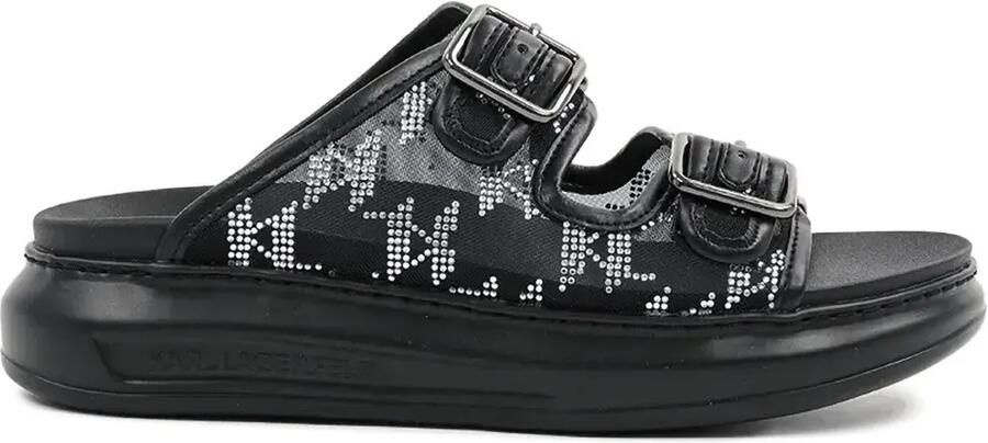 Karl Lagerfeld 40 mm Kapri sandalen Zwart
