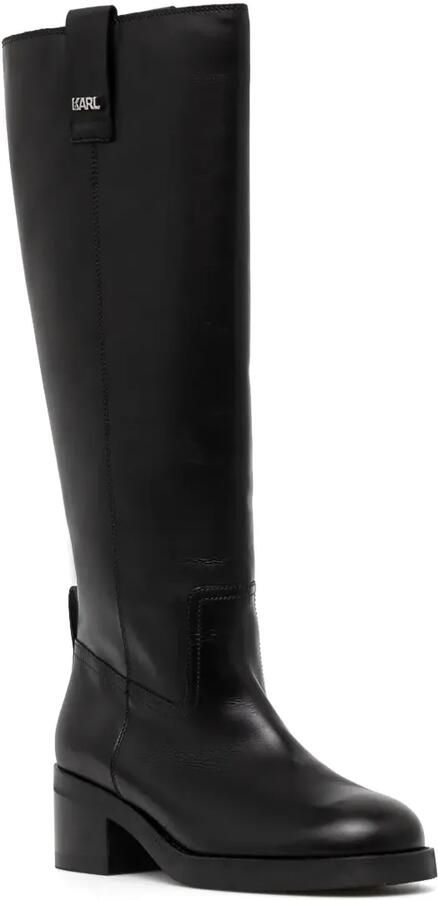Karl Lagerfeld 55 mm Brooklyn laarzen Zwart - Foto 2