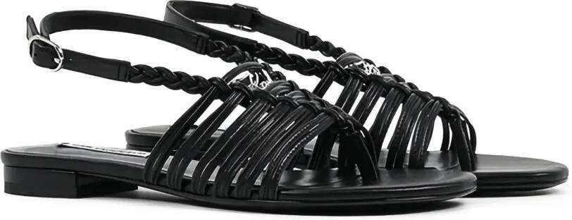 Karl Lagerfeld Alisso II gevlochten sandalen Zwart - Foto 4