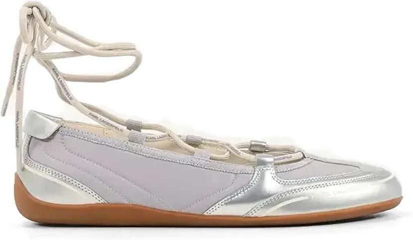 Karl Lagerfeld Altia ballerina's Zilver