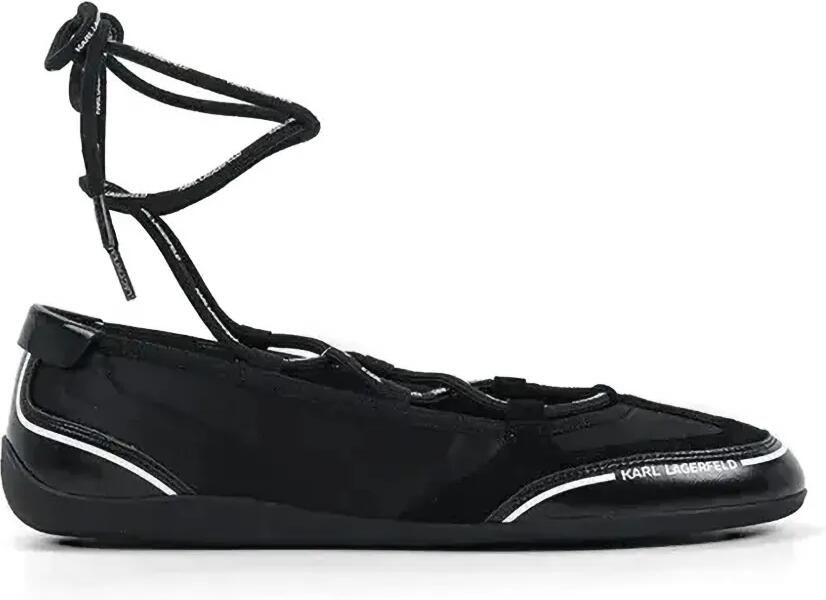 Karl Lagerfeld Altia ballerina's Zwart