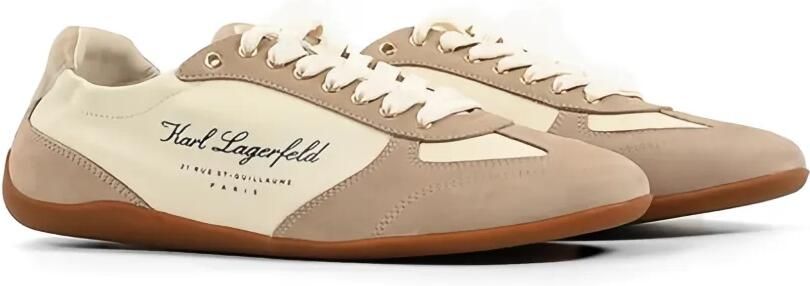 Karl Lagerfeld Altia leren sneakers Beige - Foto 5