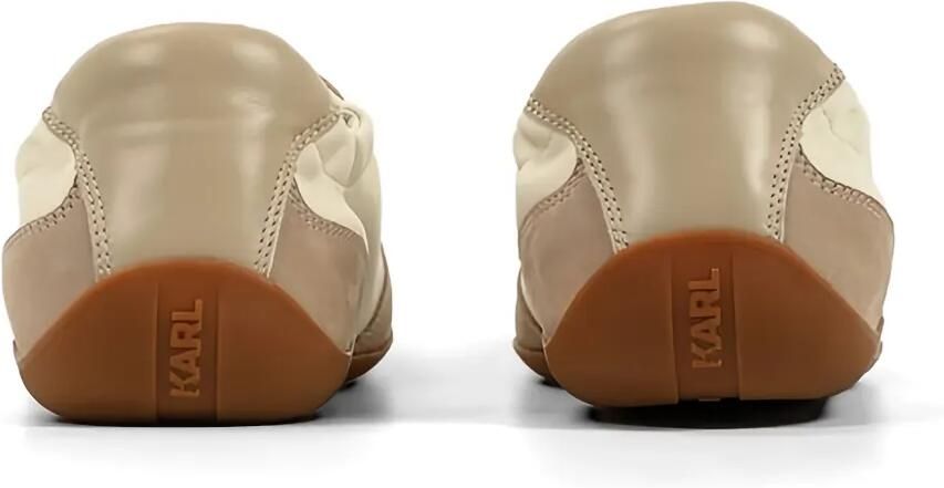 Karl Lagerfeld Altia leren sneakers Beige - Foto 4