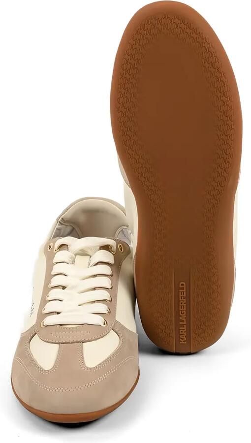 Karl Lagerfeld Altia leren sneakers Beige - Foto 3