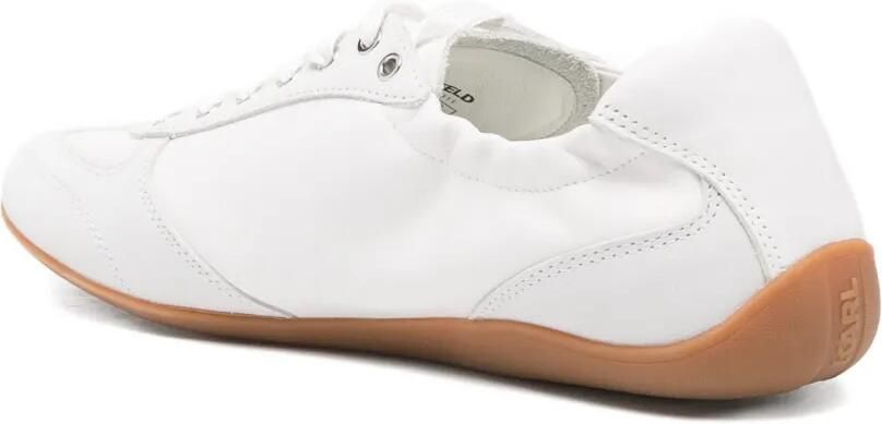 Karl Lagerfeld Altia logoprint sneakers Wit