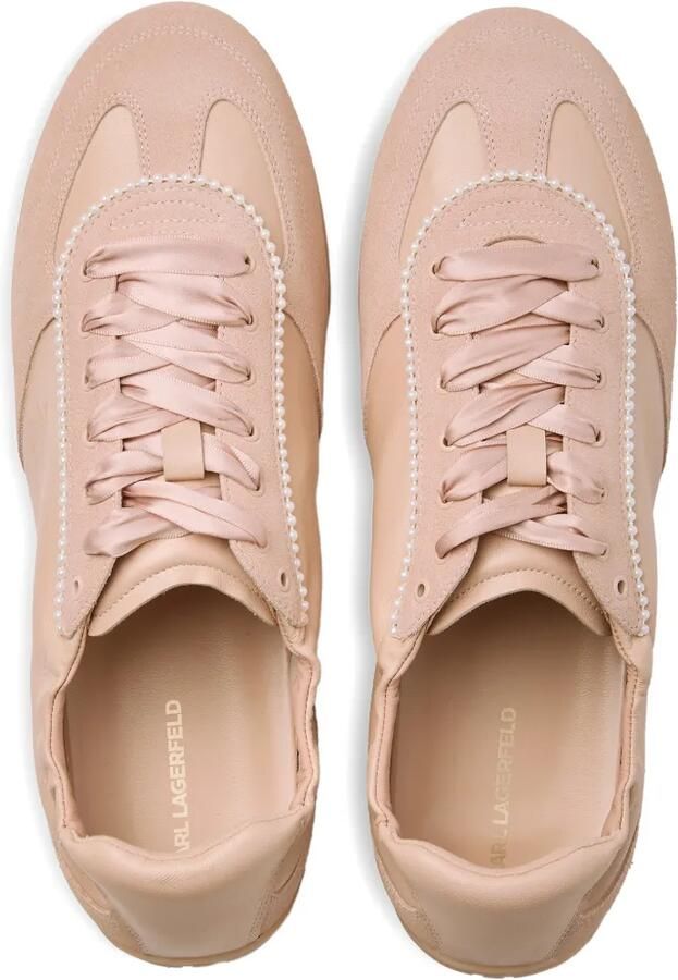 Karl Lagerfeld Altia sneakers verfraaid met parels Beige - Foto 2