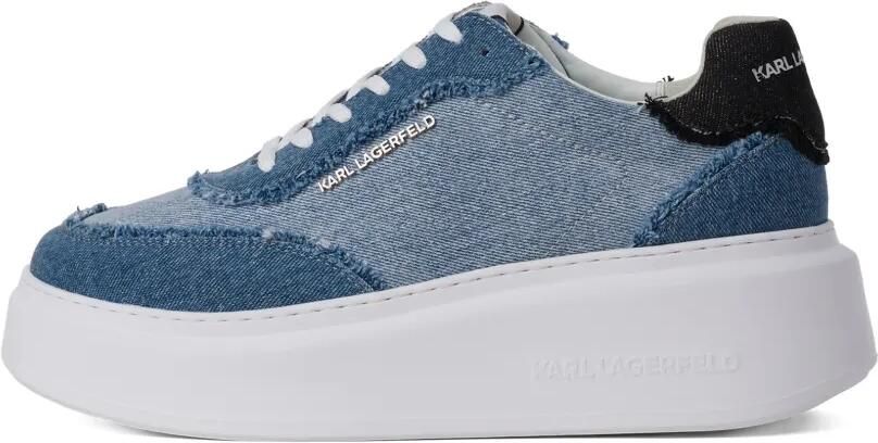 Karl Lagerfeld Anakapri denim sneakers Blauw