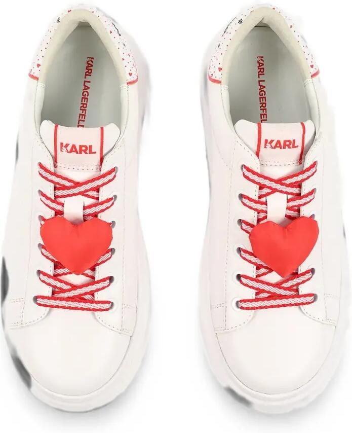 Karl Lagerfeld Anakapri Love Keeper sneakers Wit