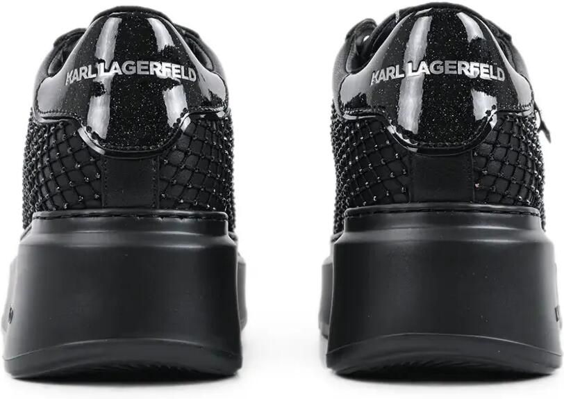 Karl Lagerfeld Anakapri sneakers met plateauzool Zwart - Foto 4