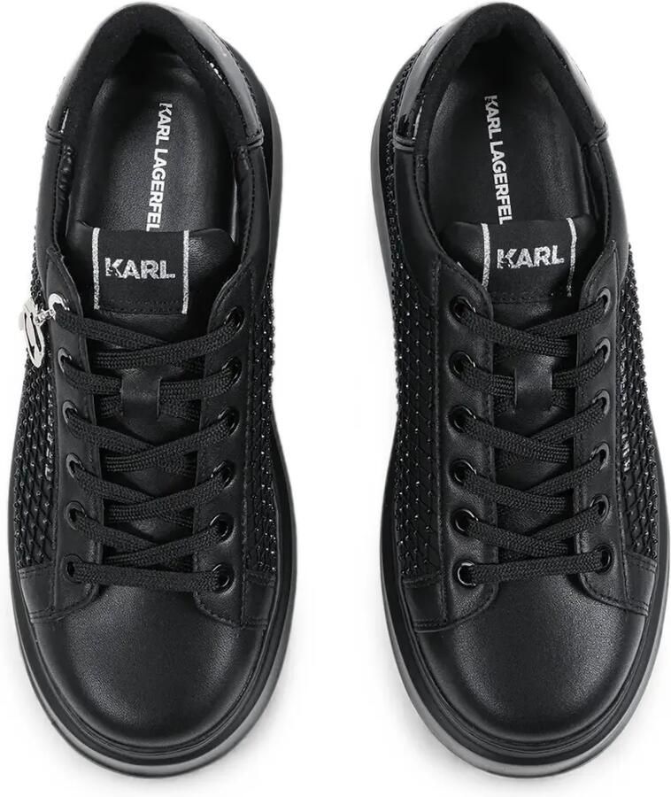 Karl Lagerfeld Anakapri sneakers met plateauzool Zwart - Foto 2