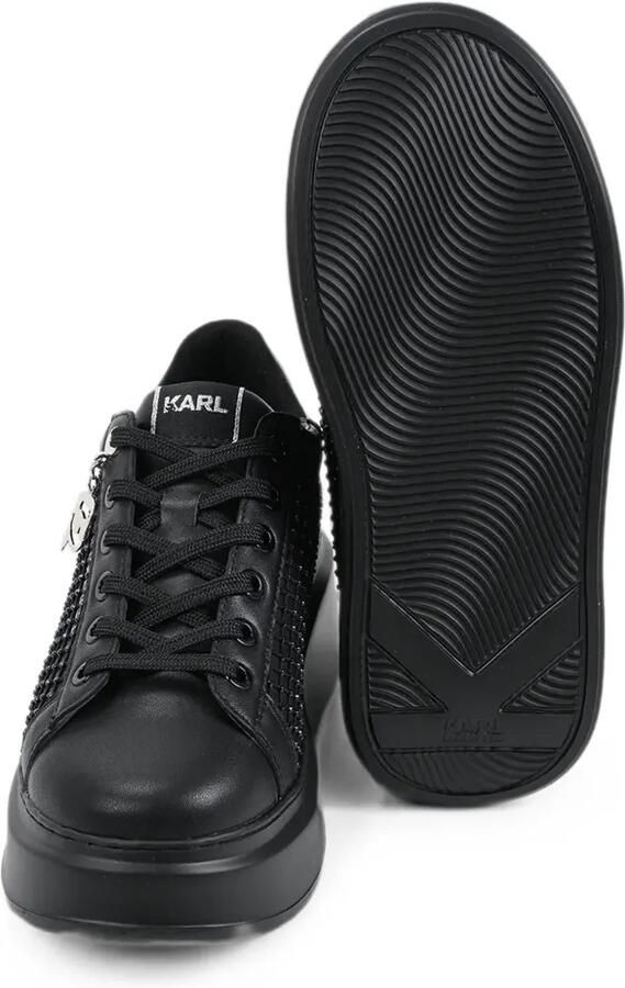 Karl Lagerfeld Anakapri sneakers met plateauzool Zwart - Foto 3