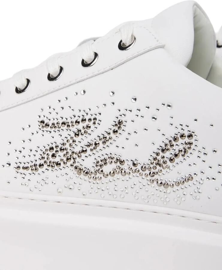 Karl Lagerfeld Anakapri sneakers met stras Wit - Foto 2