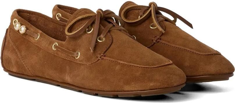 Karl Lagerfeld Ariella loafers met imitatieparel Bruin - Foto 3