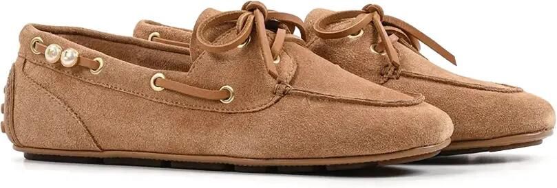 Karl Lagerfeld Ariella suède bootschoenen Beige - Foto 4