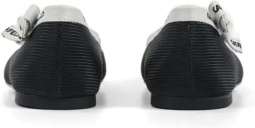 Karl Lagerfeld Ballerina's met logoband Zwart - Foto 4