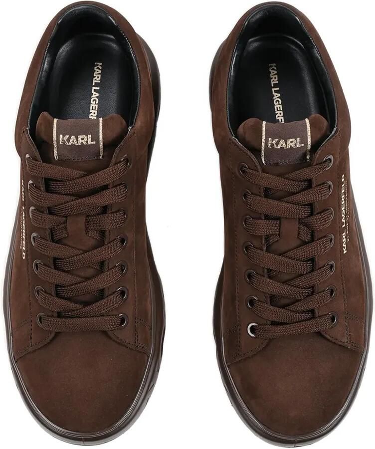 Karl Lagerfeld Chunky sneakers met logoprint Bruin - Foto 2