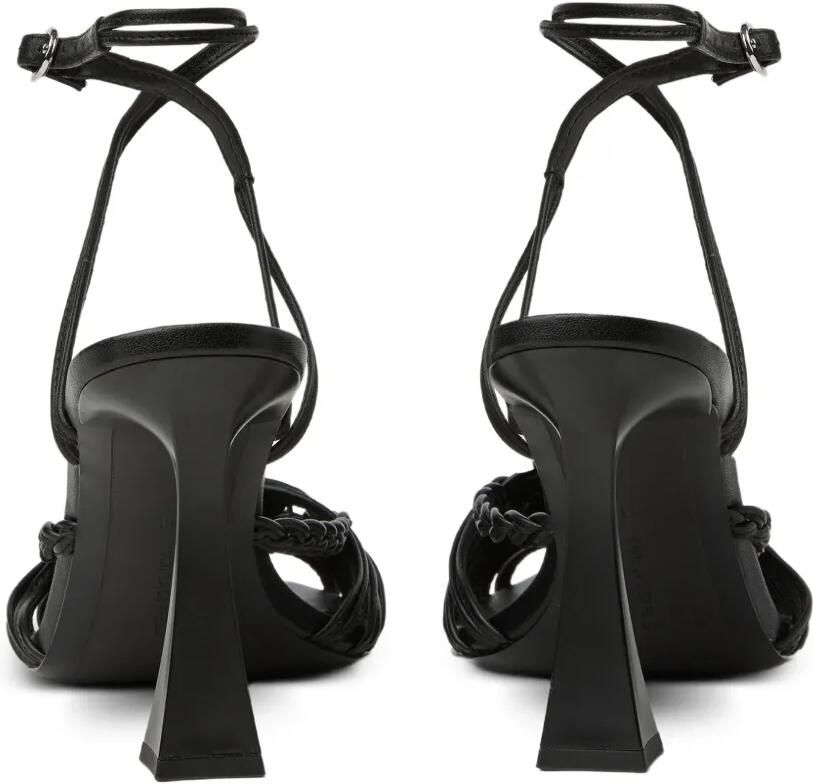Karl Lagerfeld Debutante leren sandalen Zwart - Foto 3