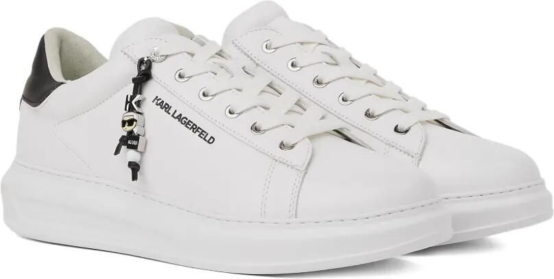 Karl Lagerfeld Exclusive Kapri Ikon sneakers met bedel Wit - Foto 5