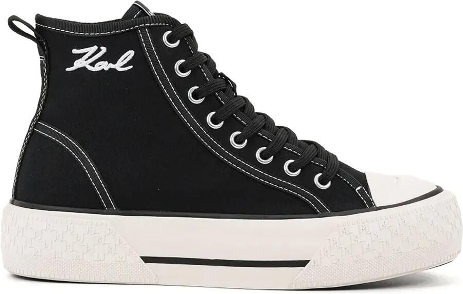 Karl Lagerfeld High-top sneakers Zwart