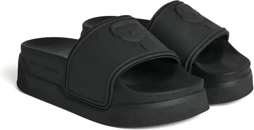 Karl Lagerfeld Ikon Kondo badslippers Zwart - Foto 4