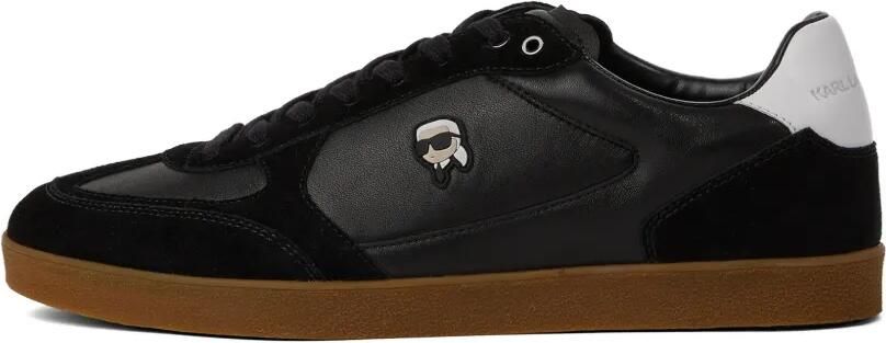 Karl Lagerfeld Ikon NFT Kandidate leren sneakers Zwart
