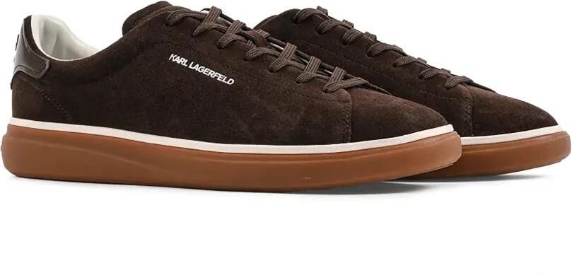 Karl Lagerfeld Ikon NFT Kane suède sneakers Bruin - Foto 5