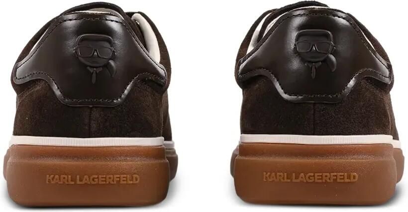 Karl Lagerfeld Ikon NFT Kane suède sneakers Bruin - Foto 4