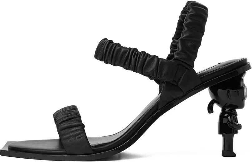 Karl Lagerfeld Ikon slingback sandalen Zwart