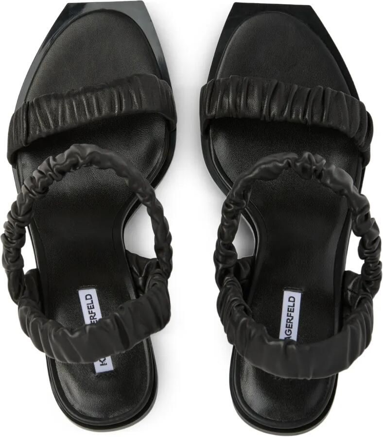 Karl Lagerfeld Ikon slingback sandalen Zwart - Foto 2