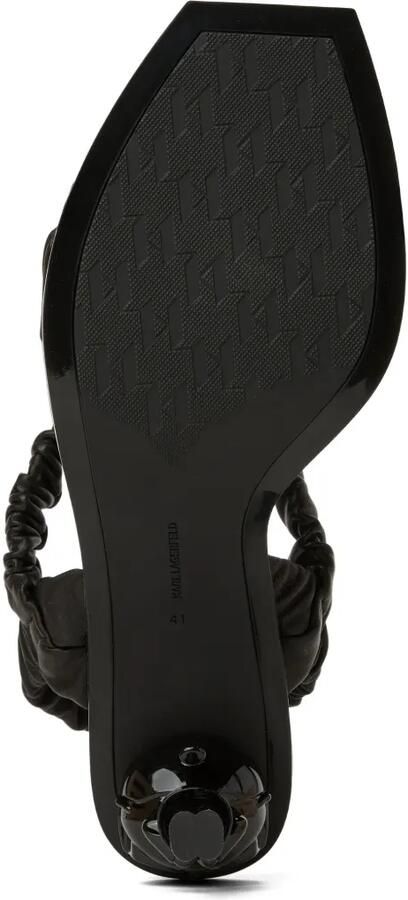 Karl Lagerfeld Ikon slingback sandalen Zwart - Foto 5