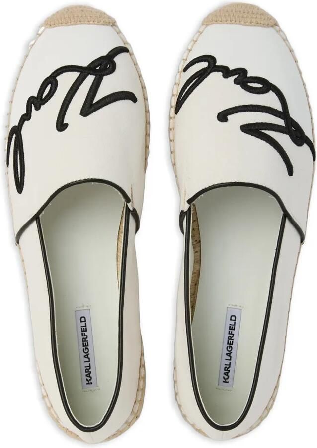 Karl Lagerfeld Kamini espadrilles Wit - Foto 2