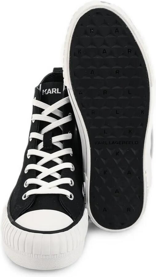 Karl Lagerfeld Kampus Max high-top sneakers Zwart - Foto 3