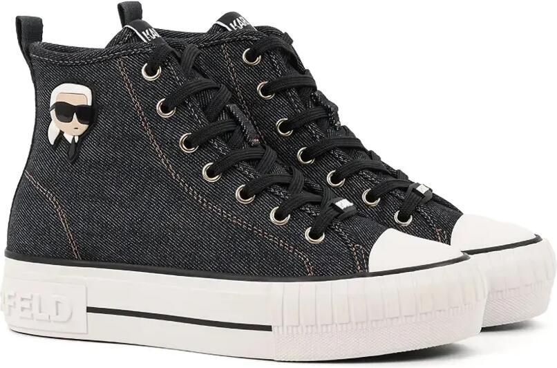 Karl Lagerfeld KAMPUS MAX NFT sneakers met plateauzool Blauw