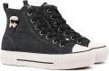 Karl Lagerfeld KAMPUS MAX NFT sneakers met plateauzool Blauw - Blauw