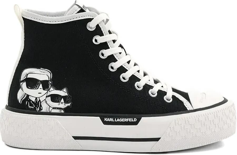 Karl Lagerfeld Kampus Max sneakers Zwart