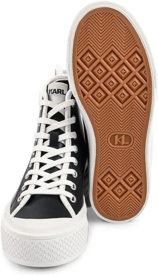 Karl Lagerfeld Kampus Max V high-top sneakers Zwart - Foto 4