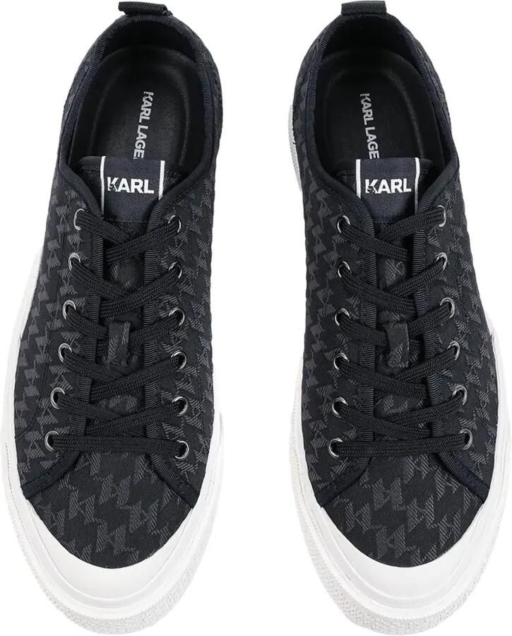 Karl Lagerfeld Kampus Max V sneakers met monogram-detail Zwart - Foto 2