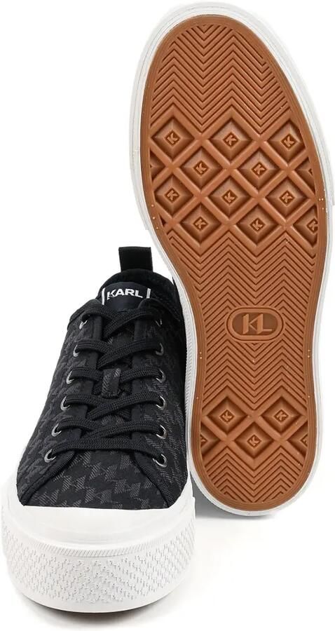 Karl Lagerfeld Kampus Max V sneakers met monogram-detail Zwart - Foto 3
